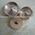 gold metal buttons for garments in all size